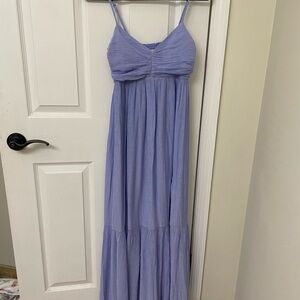 Never been worn Abercrombie & Fitch purple maxi dress, size small.